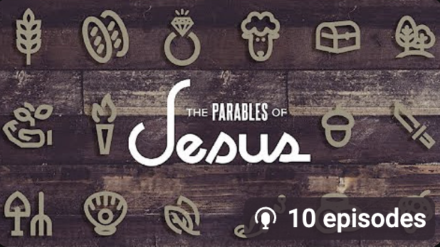 The Parables of Jesus sermon series graphic
