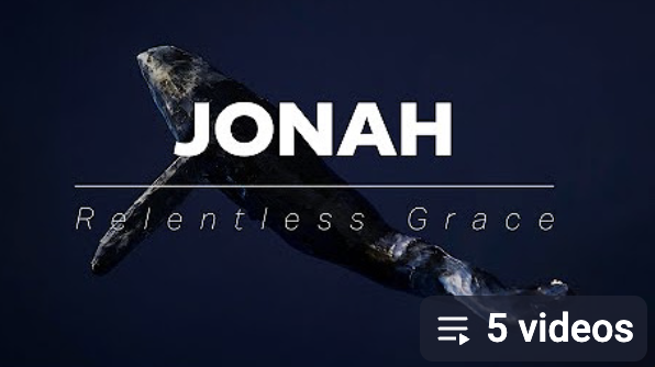 Jonah: Relentless Grace sermon series graphic